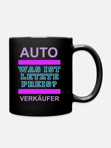 Was ist letzte Preis? - Tasse einfarbig - Schwarz