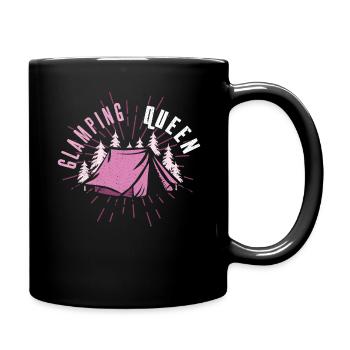 Squad Adventure Vacation Glamp Camp Camper Camping - Full Colour Mug - black - Right