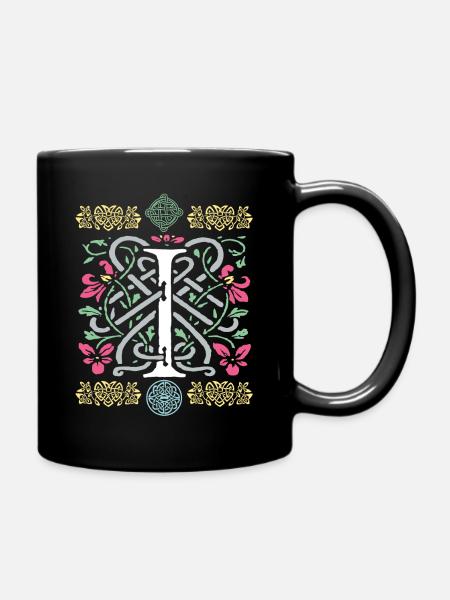 I - Full Colour Mug - black