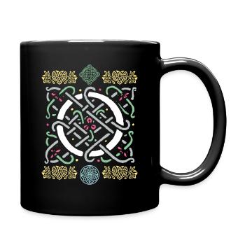 O - Tasse einfarbig - Schwarz - Rechts