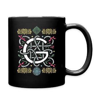 G - Full Colour Mug - black - Right