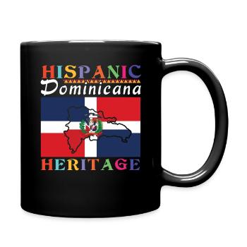 Mois dominicain du patrimoine hispanique - Mug uni - noir - Droite