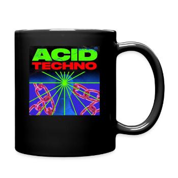 ACID TECHNO - Full Colour Mug - black - Right