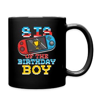 Sis Of Gamer Video Game Lover Gamer - Tasse einfarbig - Schwarz - Rechts