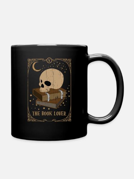 Livre Tarot Card Occult Club Gothic - Mug uni - noir