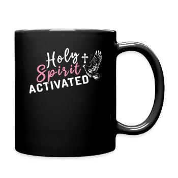 Saint- Activé Seigneur Dieu Chrétien Jésus - Mug uni - noir - Droite