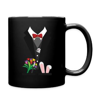 Funny Magician Costume For Halloween - Tasse einfarbig - Schwarz - Rechts