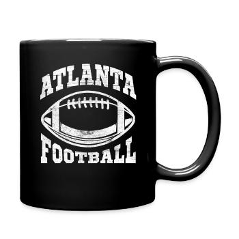 Jeu Sports Foot Ball Fan City Atlanta - Mug uni - noir - Droite