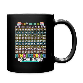 Smart 100e jour de maternelle 100 jours d’école - Mug uni - noir - Droite