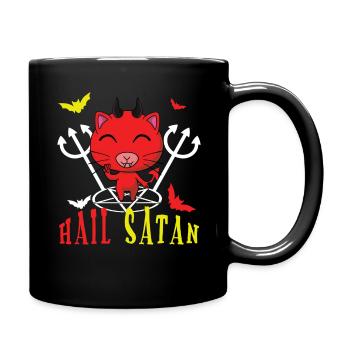 Kawaii Satan Devil Metal Music Lover Rock - Mug uni - noir - Droite