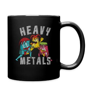 Band Elements Heavy Rock Hand Metal Music Lover - Mug uni - noir - Droite