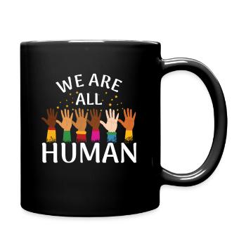 Equality Human Proud Black Pride Black History - Full Colour Mug - black - Right