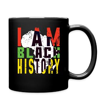 Mois de l’histoire des Noirs en Afrique Fierté des Noirs - Mug uni - noir - Droite