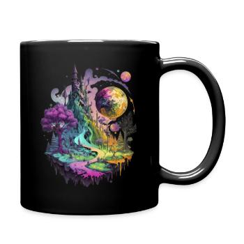 Fantasy Psycko World 1 - Mug uni - noir - Droite