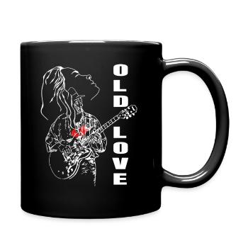 Gitarrist - Tasse einfarbig - Schwarz - Rechts