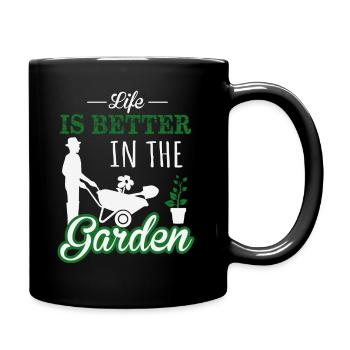 Jardiniers amateurs, jardiniers de fruits et légumes - Mug uni - noir - Droite