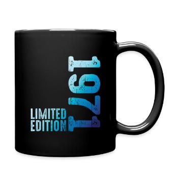 Since 1971 Year 1971 Retro Vintage 1971 Birth - Full Colour Mug - black - Right