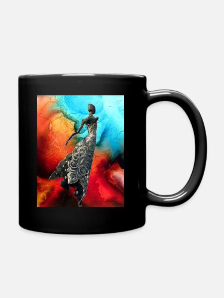 Collection mug d'art: Danseuse - Mug uni - noir