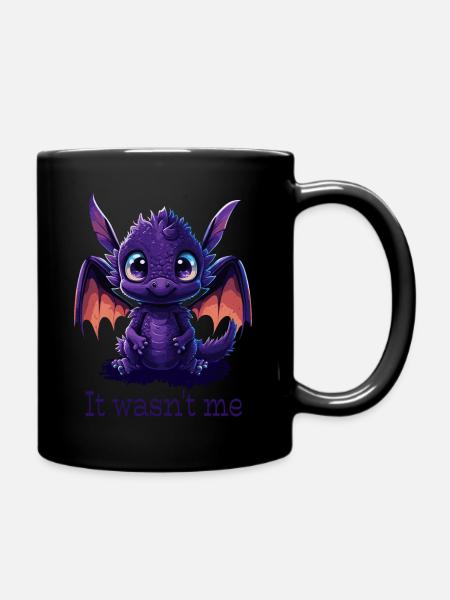 Ce n’était pas moi - Mug uni - noir