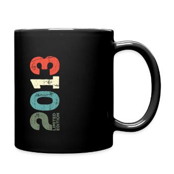 Since 2013 Year 2013 Retro 2013 Vintage 2013 - Full Colour Mug - black - Right