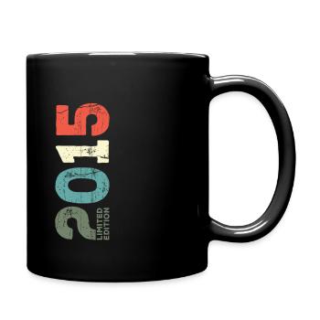 Since 2015 Year 2015 Retro 2015 Vintage 2015 - Full Colour Mug - black - Right
