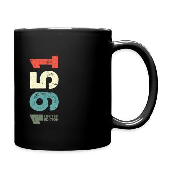 Since 1951 Year 1951 Retro 1951 Vintage 1951 - Full Colour Mug - black - Right