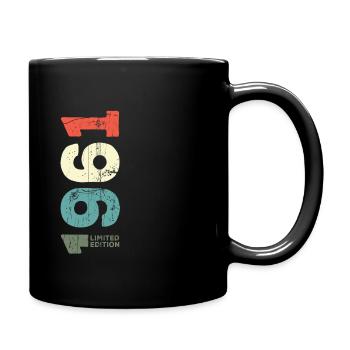 Since 1961 Year 1961 Retro 1961 Vintage 1961 - Full Colour Mug - black - Right