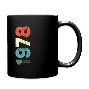 Depuis 1978 Année 1978 Rétro 1978 Millésime 1978 - Mug uni - noir - Droite