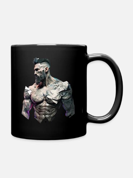 Cyber Punk No110 - Tasse einfarbig - Schwarz