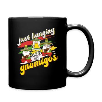 Love Gnomes Funny Taco Happy Cinco De Mayo - Full Colour Mug - black - Right