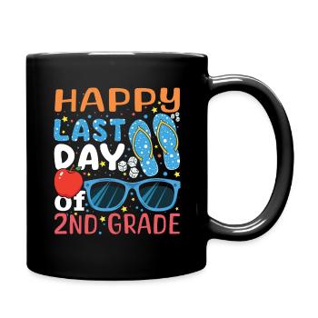 2nd Grade Bye Schools Out Last Class Day Of Summer - Mug uni - noir - Droite