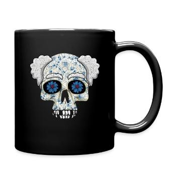 Grandpa Abuelo Grandparents Day Día De Los Muertos - Full Colour Mug - black - Right