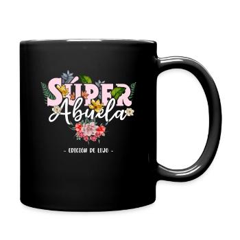 Mother's Day Retired Super Grandma Cool Grandmom - Tasse einfarbig - Schwarz - Rechts