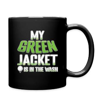 Golf Club Golfer Golf Green Golfing - Full Colour Mug - black - Right