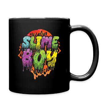 Slime Boy Slime Lover Bunte Slime Crafts Kunst - Tasse einfarbig - Schwarz - Rechts