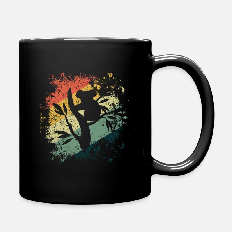Australien Vintage Australia Day Australischer Koala - Tasse einfarbig - Schwarz