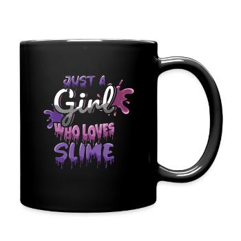 Girl Love Slime Lover Colorful Slime Crafts Art - Mug uni - noir - Droite