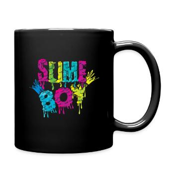 Slime Boy Slime Kid Bunte Slime Crafts Kunst - Tasse einfarbig - Schwarz - Rechts