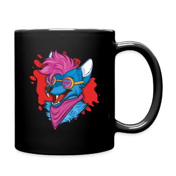 Awesome Stolz Pelziger Schwanz Ohr Pelzige Person Cosplay - Tasse einfarbig - Schwarz - Rechts