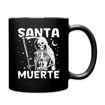 Santa Muerte Dia De Los Muertos Day Of Dead Scary - Full Colour Mug - black - Right