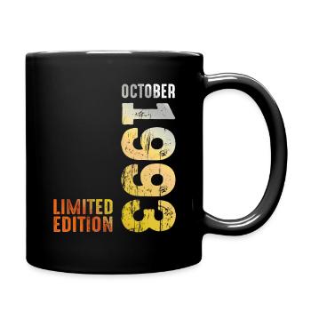 Depuis 1993 Octobre Année 1993 Rétro Millésime 1993 - Mug uni - noir - Droite