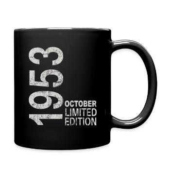 Since 1953 Year 1953 Retro Vintage October 1953 - Full Colour Mug - black - Right
