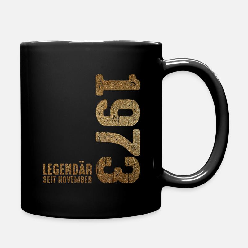 Limited Edition November 1973 Legendär Seit - Tasse einfarbig - Schwarz