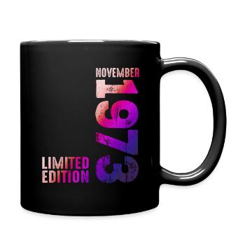 Vintage Retro 72 1972 Classique - Mug uni - noir - Droite