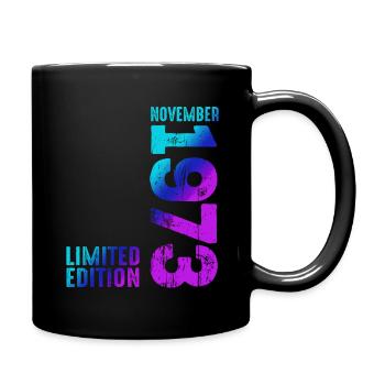 Vintage Retro 72 1972 Classique - Mug uni - noir - Droite