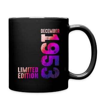 Since December 1953 Year 1953 Retro Vintage 1953 - Full Colour Mug - black - Right