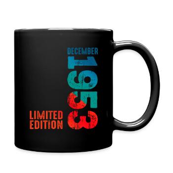 Since December 1953 Year 1953 Retro Vintage 1953 - Full Colour Mug - black - Right