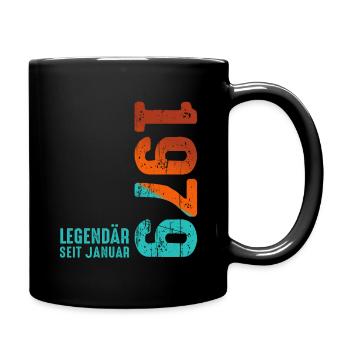 Limited Edition January 1979 Legendär Seit January - Tasse einfarbig - Schwarz - Rechts