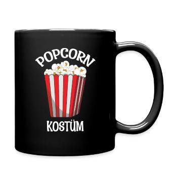 Déguisement Popcorn Alaaf Helau Lundi gras Carnaval - Mug uni - noir - Droite