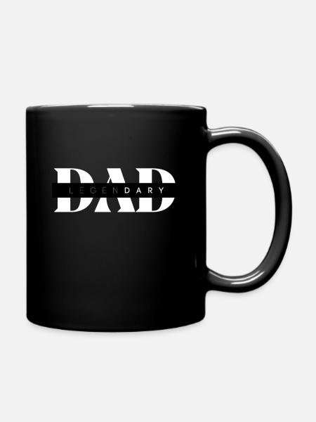 Cadeau légendaire de papa pour la fête des pères pour papa - Mug uni - noir